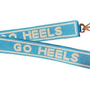 Go Heels Purse Strap Blue/White