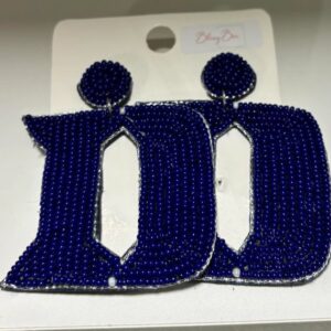 Duke “D” Earrings