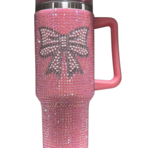 Pink Bow Tumbler