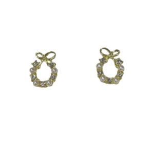 Christmas Wreath Earrings