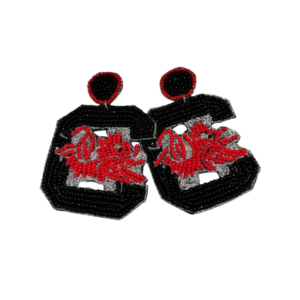 South Carolina Gamecock Earrings
