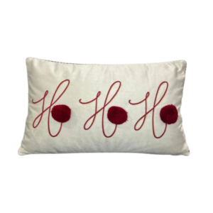 HO HO HO Christmas Pillow
